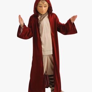 Kids Brown Hooded Cape Costume